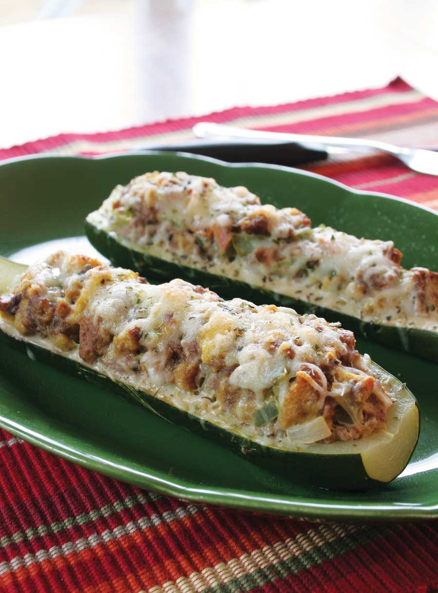 Stuffed Zucchini Recipe Grit